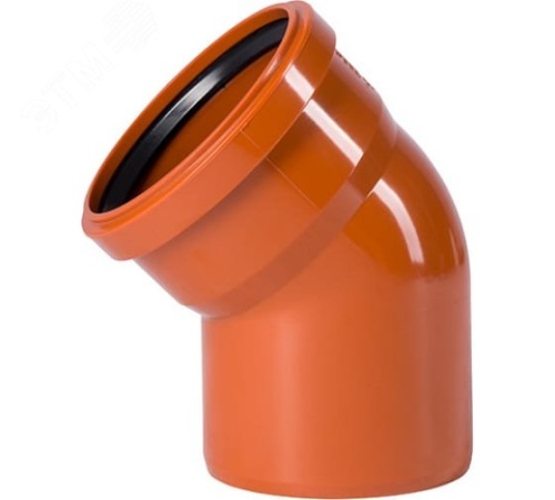 Отвод наружной канализации 315х45 град. | код 225220 | Ostendorf