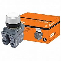 Кнопка MP2 22 мм² 230В, IP40 белый | код. SQ0747-0011 | TDM