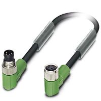Кабель для датчика / исполнительного элемента SAC-4P-M 8MR/0,3-PUR/M 8FR | код 1682265 | PHOENIX CONTACT