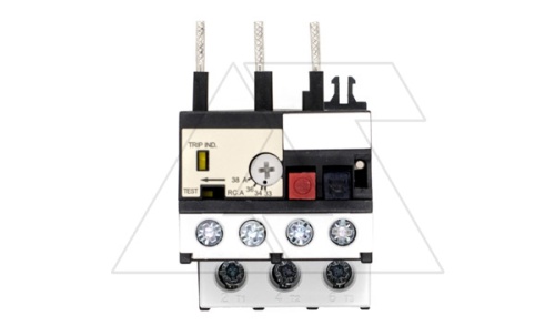 Реле тепловой перегрузки TM 40 - 38A, It=33_38A, 1NO+1NC, CLASS 10A, в комплекте с расширительной клеммой, прямой монтаж для CNN 9_40 | код EAC680023 | Rade Koncar