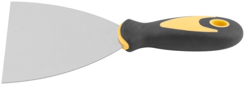 Шпатель, нерж.сталь, прорезиненная ручка 5'' (125 мм) | код 6697 | FIT фото 5