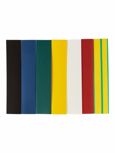 Набор трубок термоусадочных нг-LS 12/6 100мм 7 цветов по 3шт | код. UDR10-012-006-021-S | IEK фото 4