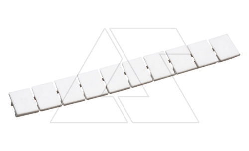 Маркировка клеммных модулей CA509/K5WHT для клемм 5mm, белая (упак. 100шт.) | код CA509/K5WHT | Connectwell