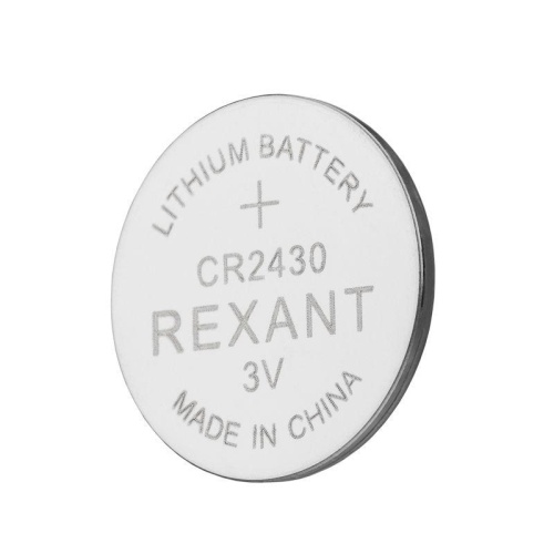 Элемент питания литиевый CR2430 3В (блист.5шт) Rexant 39-1109 фото 3 Элемент питания литиевый CR2430 3В (блист.5шт) Rexant 39-1109 фото 3