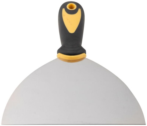 Шпатель нерж. сталь прорезиненная ручка 6дюйм (150мм) FIT 06698 фото 4