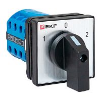 Переключатель кулачковый ПК-1-23 10А 3P «1-0-2» IP65 EKF | код pk-1-23-10-65 | EKF