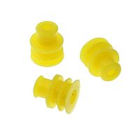 Разъём авт. соединитель RUICHI WIRE SEAL 1.5*6 мм желтый, 12/ 24 (DC) В | код 99356 | Ruichi