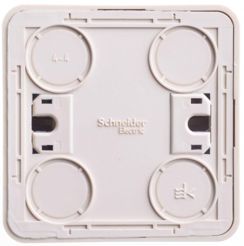 ЭТЮД Переключатель одноклавишный наружный с подсветкой бежевый | код BA10-007K | Systeme Electric