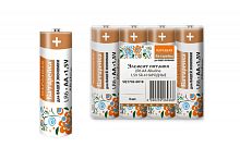 Элемент питания LR6 AA Alkaline 1,5V SR-4 Народный | код SQ1702-0018 | TDM НАРОДНЫЙ