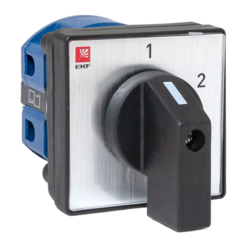 Переключатель кулачковый ПК-1-51 25А 1P «1-2» IP65 EKF | код pk-1-51-25-65 | EKF