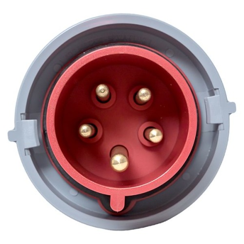 Вилка переносная 0252 3Р+РЕ+N 32А 380В IP67 PROxima | код ps-0252-32-380 | EKF фото 3