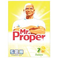 Чистящее средство 400 г, MR.PROPER (Мистер Пропер) Лимон, универсал, порошок | код 602436 | MR. PROPER