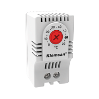 680 001, Термостат KLM TM 01 Thermostat Heat - Регулирование нагревания NC | код 0.0.0.6.80001 | KLEMSAN