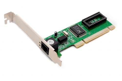 Сетевой адаптер Ethernet Gembird NIC-R1 100/10 Мбит, PCI, чипсет RTL8139C | код NIC-R1 | Gembird