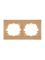 Рамка 2-м Mira вертикал. ясень LEZARD 701-4700-147