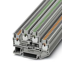Клеммный блок PTTB 2,5-2DIO/O-UL/UR-UL/U-OG/ | код 1032734 | PHOENIX CONTACT