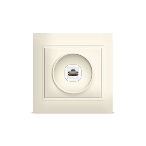 Розетка Севиль компьтерная слоновая кость (ivory) | код Б-С0051 | Universal