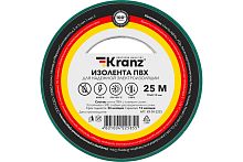 ИзолентаПВХ0.13х19мм25мзеленая(уп.5шт) | код KR-09-2203 | Kranz