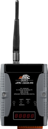 uPAC-5201D-FD CR ?PAC-5000 with LAN and 2G (GPRS) | код 00-06084374 | ICP DAS