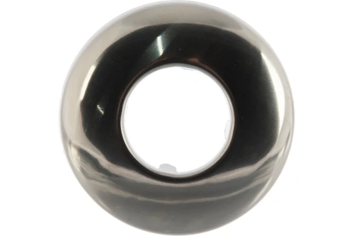 Чашка декоративная (отражатель) 3/4' (55х25х6мм) плоская (нержавеющая сталь, хромированная) | код ИС.131146 | MasterProf