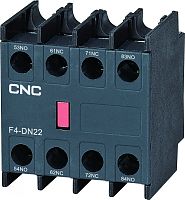 Доп. контакты F4-DN13 (CJX2i, CJX2-D, CJX2s) 1НО+3НЗ | код C000211 | CNC