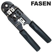 Кримпер для обжима коннекторов RJ типа FASEN HS-210N | код 64436 | Fasen