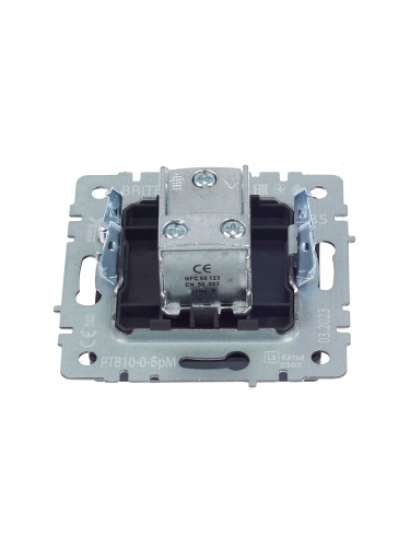 BRITE Розетка TV проходная РТВ10-0-БрМ маренго | код BR-A10-P-K35 | IEK фото 7