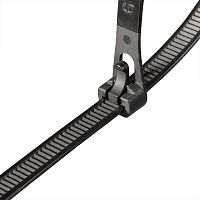 Хомут кабельный КСР 7.5х200 нейл. черн. (уп.100шт) Fortisflex 63284