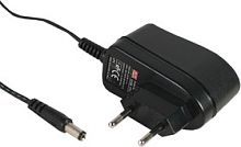 Адаптер AC-DC, 6Вт, вход 90...264B AC 47...63 Гц, 127...370B DC, выход 12B/0.5A, изоляция 3000B AC, 32x66x42.5мм, 0...+40С, евровилка, выходной разъем 11, диам. 5.5х2.1мм | код GS06E-3P1J | MeanWell