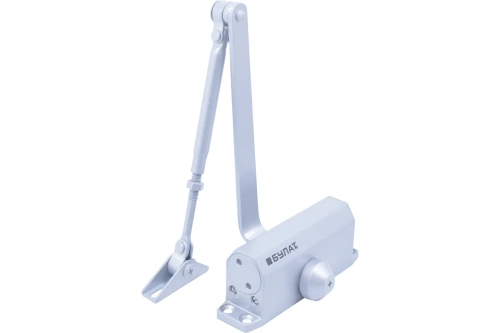 Доводчик дверной Булат ДД 501/1 A-S (15-30 кг) серебро | код 13489 | ПТК Компания