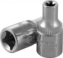 S06H205 Головка торцевая 1/4DR, внешний TORX®, Е5 | код S06H205 | JONNESWAY
