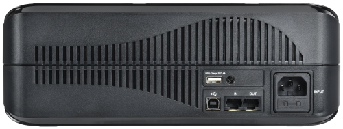 Источник бесперебойного питания Line-interactive 800ВА/480Вт, однофазный, LCD дисплей, с АКБ 1х9AH, 5xSchuko | код ELT5-800VA-1-001 | ITK фото 2