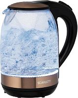 Чайник электрический Scarlett SC-EK27G81 1.7л. 2200Вт бронзовый/черный (корпус: стекло) | код 1970445 | SCARLETT