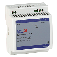 Блок питания OptiPower DR-60-24-1 | код 284546 | КЭАЗ