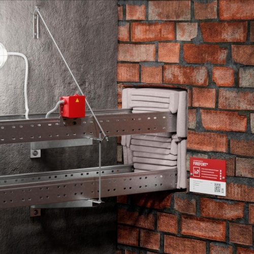 Подушка огнезащитная терморасширяющаяся FIREFORT PILLOW 200х34 L310 KM-FF-P1-310-200-34 КМ LO34660 фото 4