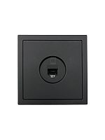 Розетка компьютерная 1-мест. СП ZIMA IP20 черн. бархат LEZARD 704-4288-140