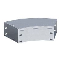 Угол 45 град. горизонтальный 100x150 мм INOX EKF | код g45100150-INOX | EKF