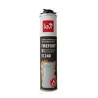 Пена монтажная огнестойкая FIREFORT B1 KM-FF-POM-B1 750мл КМ | код. LO43490 | КМ-Профиль
