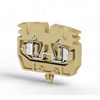 306 459, Миниклеммник пружинный на монт.плату, 2,5 мм.кв. (серый), MYSK2,5 C | код 0.0.0.3.06459 | KLEMSAN
