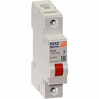 Лампа сигнальная OptiDin SL63-B-24AC/DC-УХЛ3 | код. 138621 | КЭАЗ 