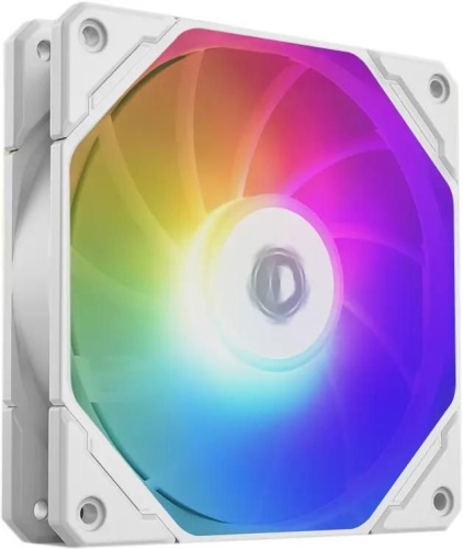 Вентилятор для корпуса ID-Cooling TF-12025-Pro ARGB 120х120x25 белый 4-pin 35.2дБ (TF-12025-PRO ARGB WHITE) Ret | код 2030329 | ID-COOLING