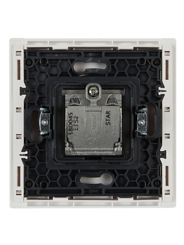 FORTE&PIANO Роз. двойная TV+SAT FP238 бел. IEK | код FP-AF20-O-K01 | IEK фото 4