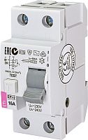 Реле дифференциальное (УЗО) EFI-2 16/0,03 тип AC (10kA) | код 002062121 | ETI