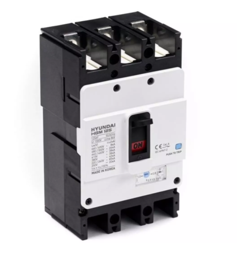 Автоматический выключатель HGM125H 2PT4S0000C 00016F 12.5-16 A ток к.з. 38kA AC380/415В | код 13.03.02.000789 | HYUNDAI