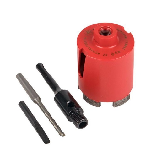 Коронка алмазная DCH-68 Laser M16 SDS-Plus Expert | код dch-68-m16 | EKF