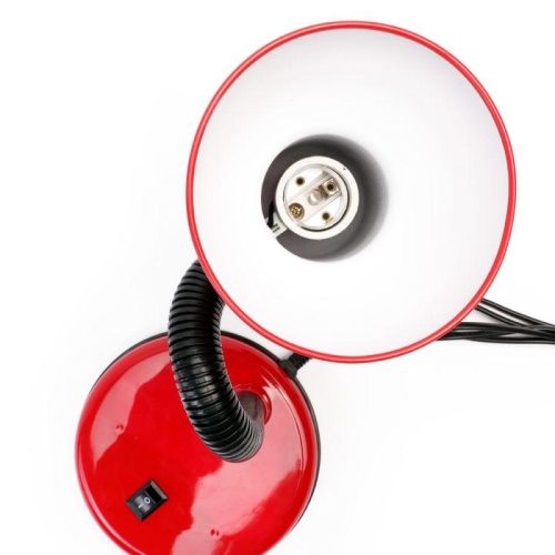Светильник UF-301 С04 настол. 230В 60Вт красн. Ultraflash 12358 фото 6