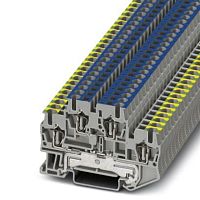Двухъярусная заземляющая клемма STTB 2,5-PE/N | код 3036327 | PHOENIX CONTACT