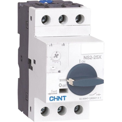 Пускатель NS2-25X 2.5-4А с поворотн. ручкой (R) | код 495183 | CHINT
