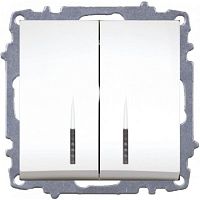 Zena жемчуг выключатель 2кл | код 500-012500-202 | ABB