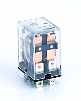 Промежуточное реле 2 конт. с LED инд. 10А 127В AC ПР-102 | код 23916DEK | DEKraft